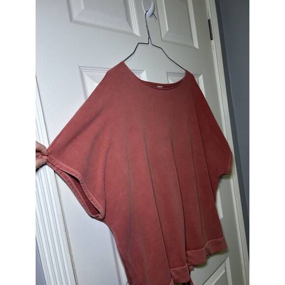 SONOMA Women’s Short Sleeve Tie Back Top Terracotta Size XL - Picture 3 of 7